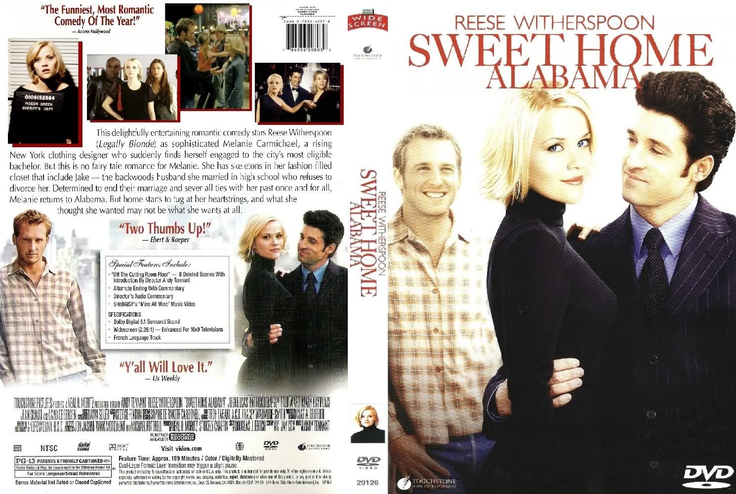 Sweet Home Alabama Custom DVD Cover 1 Photo by cinemink Photobucket
